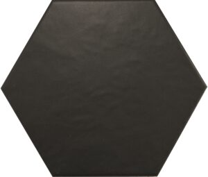 Hexatile Mate Negro 17,5x20