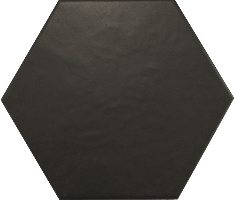 Hexatile Mate Negro 17,5x20