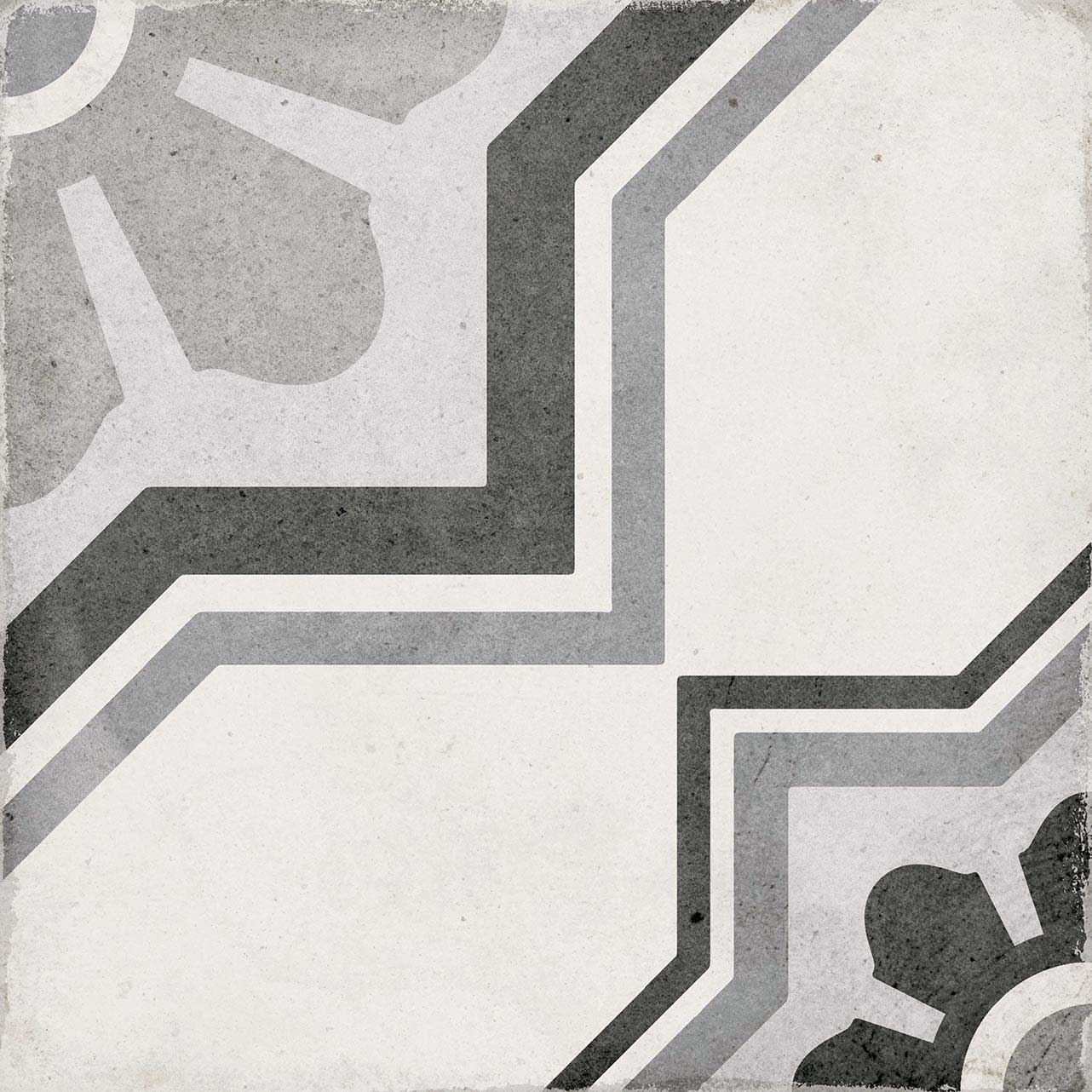 Art Nouveau Capitol Grey 20x20