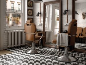 Caprice Deco Tweed B&W 20x20
