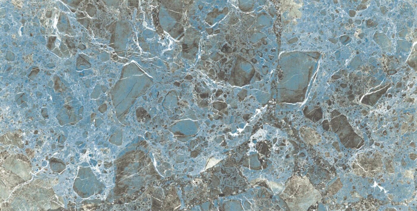 Prestige Elegant Verona Teal Glossy | 60x120