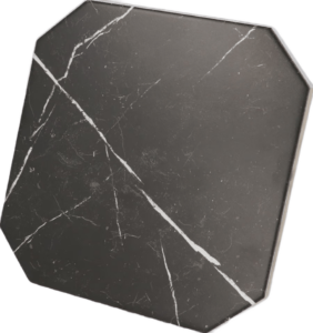 Octagon Marmol Negro | 20x20cm