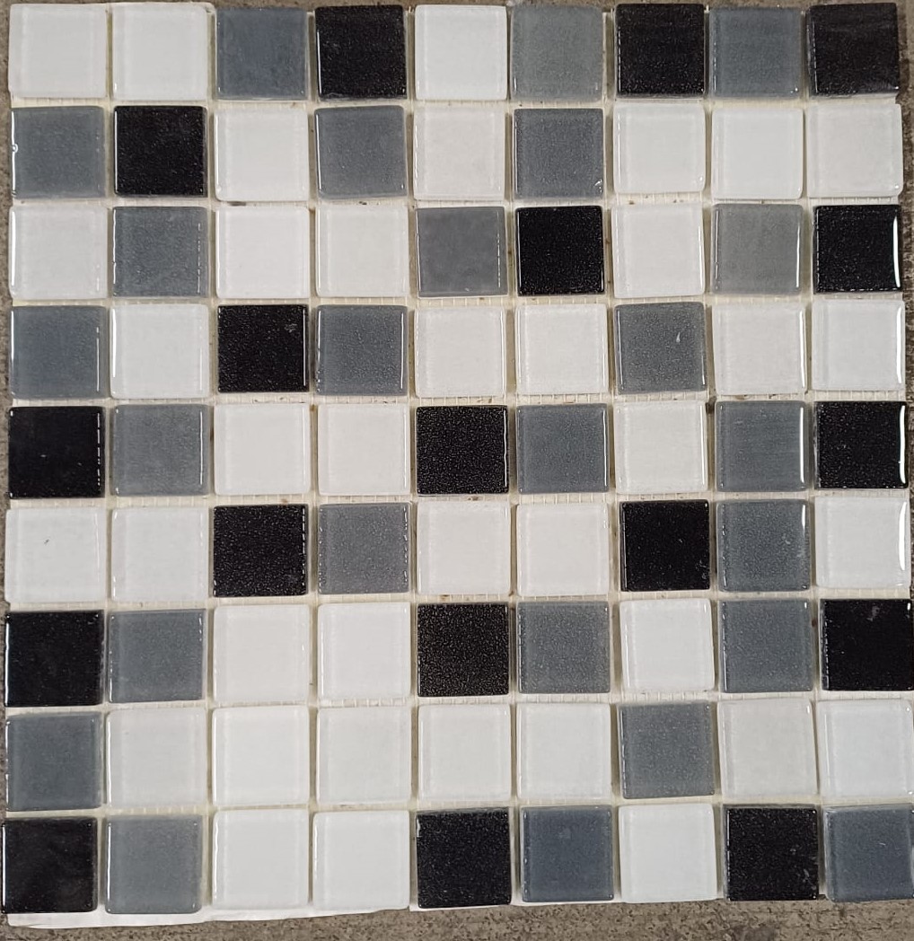 Vetro Venezia Grigio 3x3 | 30x30cm
