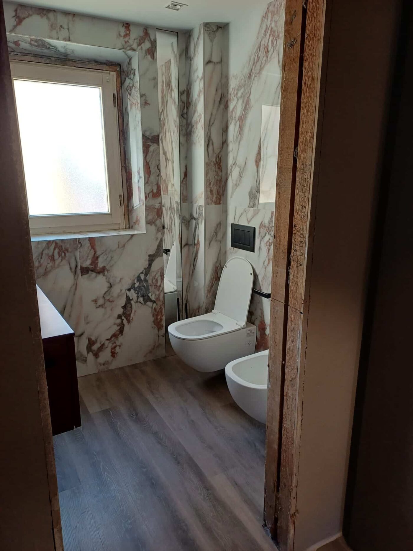 Prestige Elegant Carrara Rust Glossy | 60x120 - immagine 5