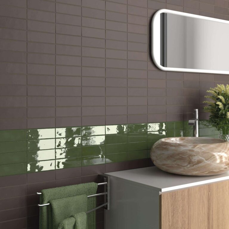 fango choco + green gloss 5x15