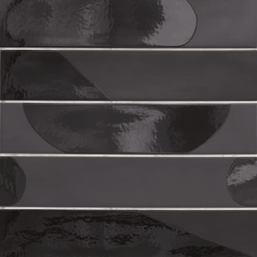 Wadi Decor Noir | 6x30cm