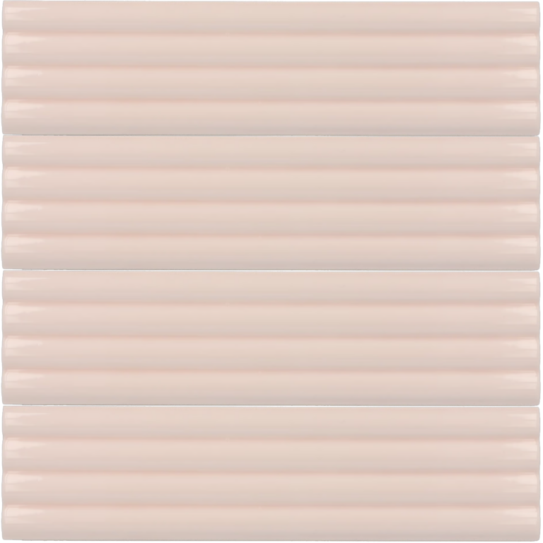 Costanova Onda Pink Stony Lucido | 5x20cm