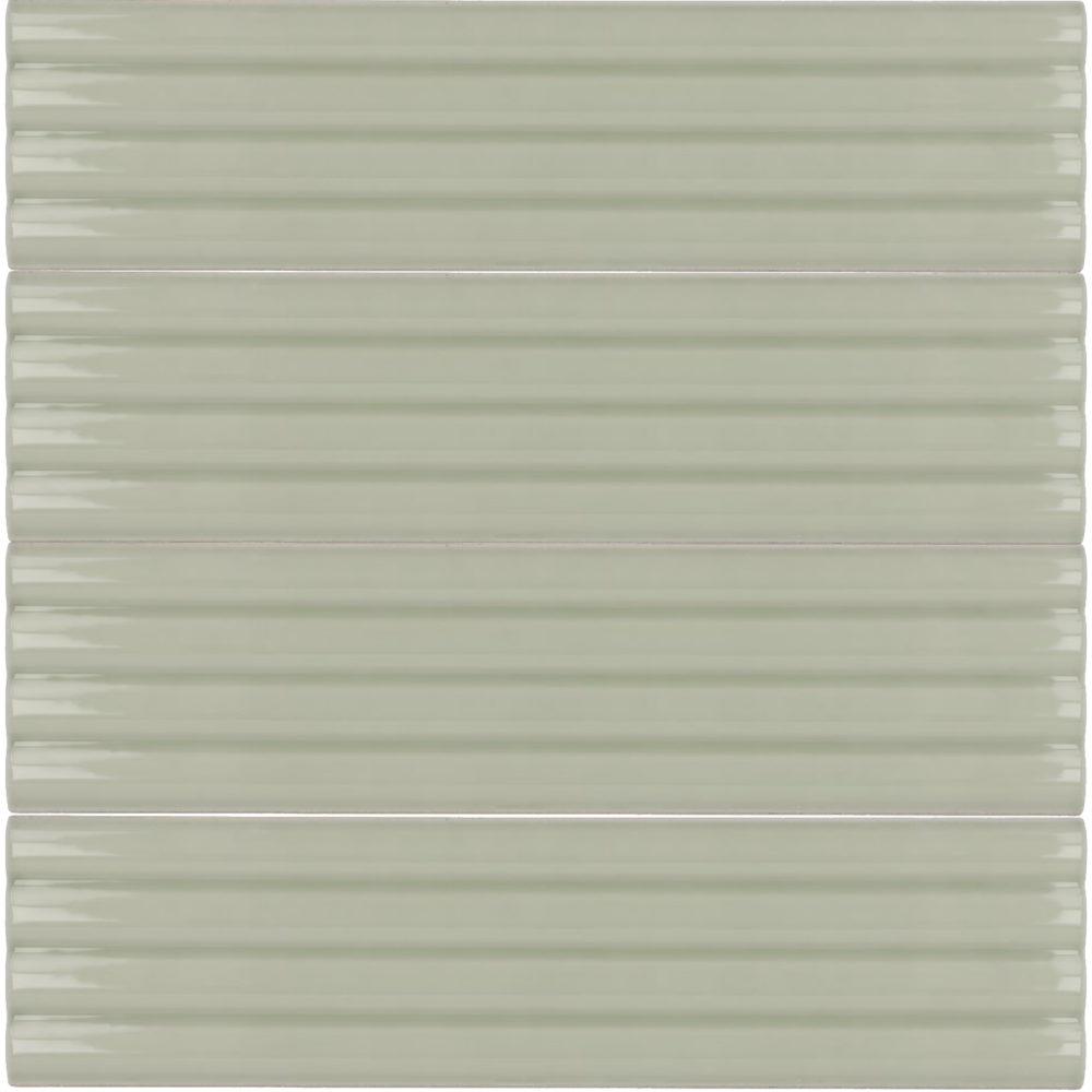 Costanova Onda Tansy Green Lucido | 5x20cm