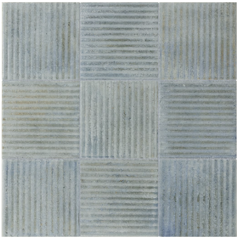 piastrelle blu quadrate