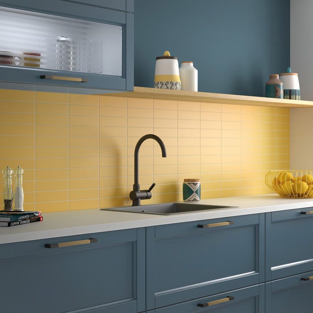 Costanova Yellow Matt | 5x20cm