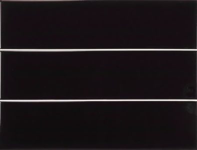 Evolution Negro Brillo | 10x40cm