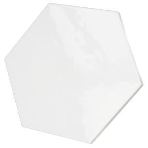 Hexatile Brillo Blanco | 17,5x20cm