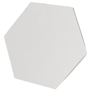 Hexatile Mate Blanco | 17,5x20cm