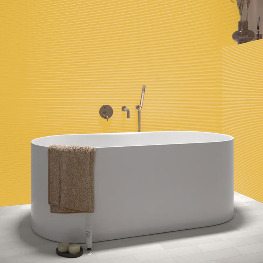 Costanova Onda Yellow Matt | 5x20cm