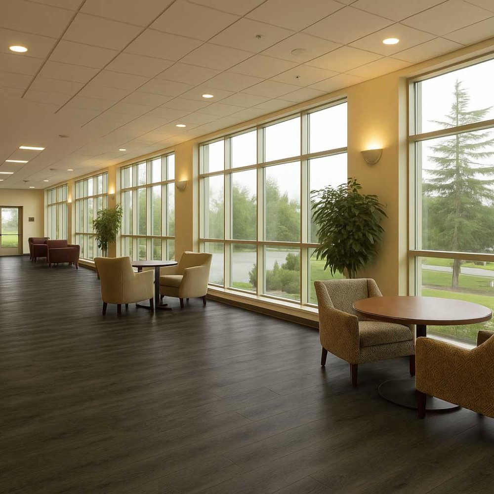 QUERCIA 22,86 X 148,3 NOCE SCURO (8-99) (2) ambiente