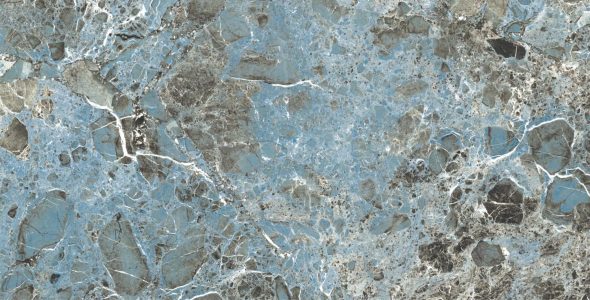 Prestige Elegant Verona Teal Glossy | 60x120