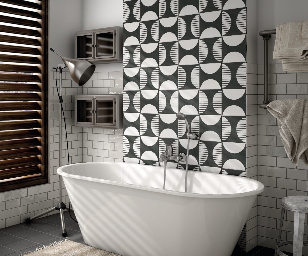 Caprice Deco Moonline B&W 20x20