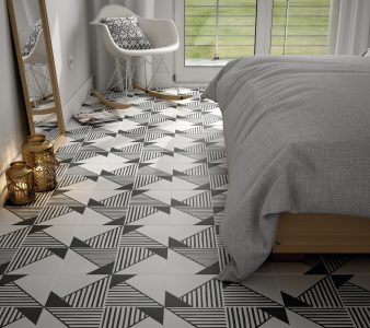 Caprice Deco Origami B&W 20x20