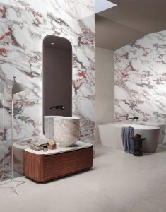 Prestige Elegant Carrara Rust Glossy | 60x120