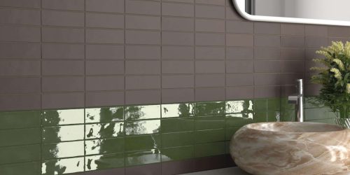 fango choco + green gloss 5x15