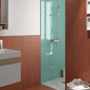 fango cotto acquamarine gloss 5x15