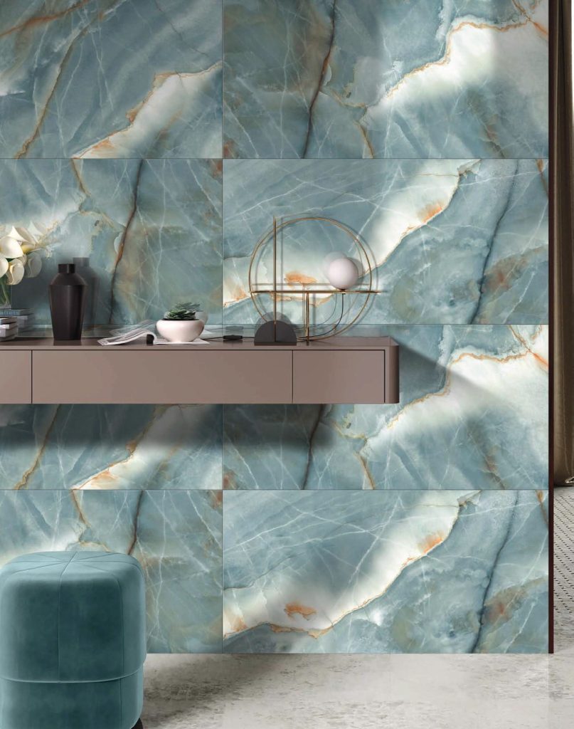Prestige Elegant Moon Acqua Glossy | 60x120