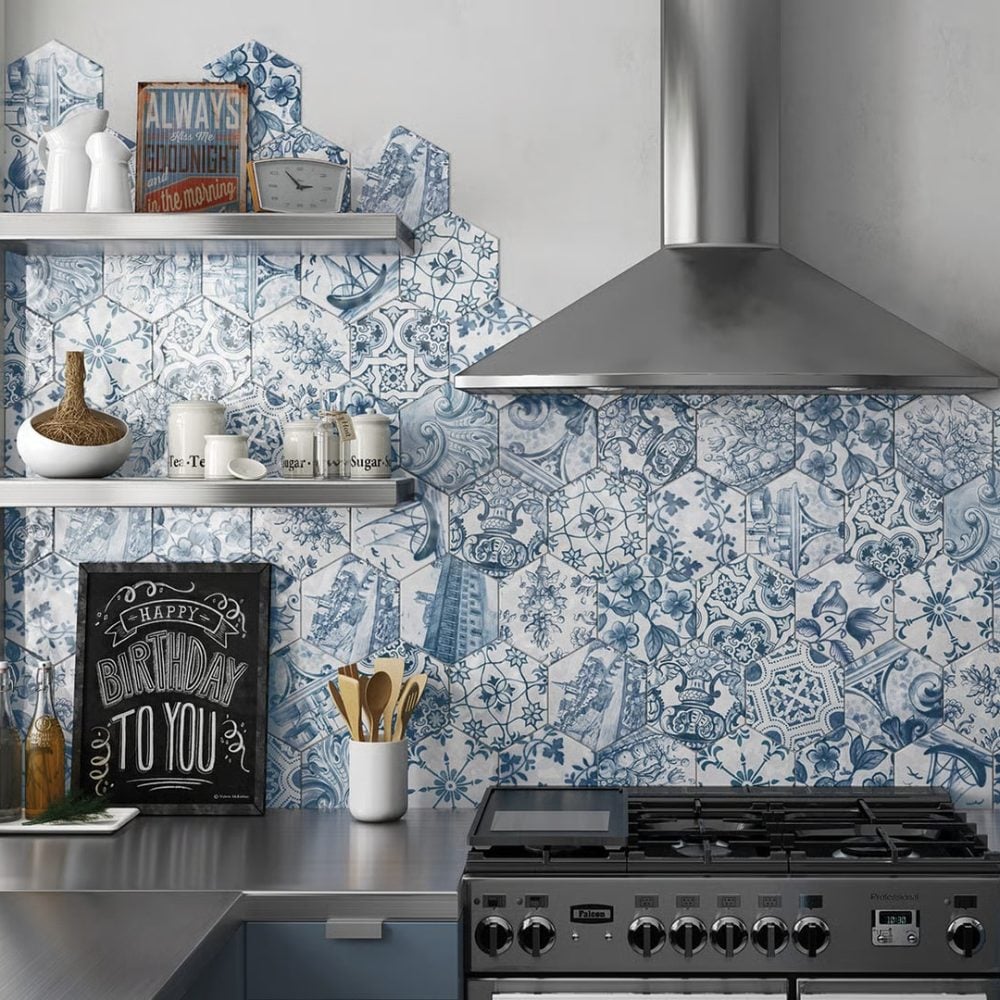 Hexatile Patchwork Lisboa| 17,5x20cm